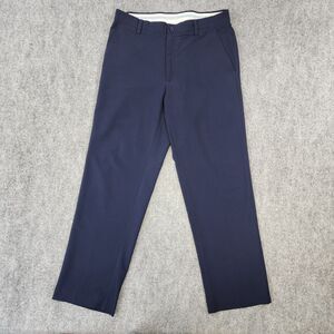 Footjoy Pants Mens 34x30 Blue Traditional Straight Leg Performance Stretch Golf